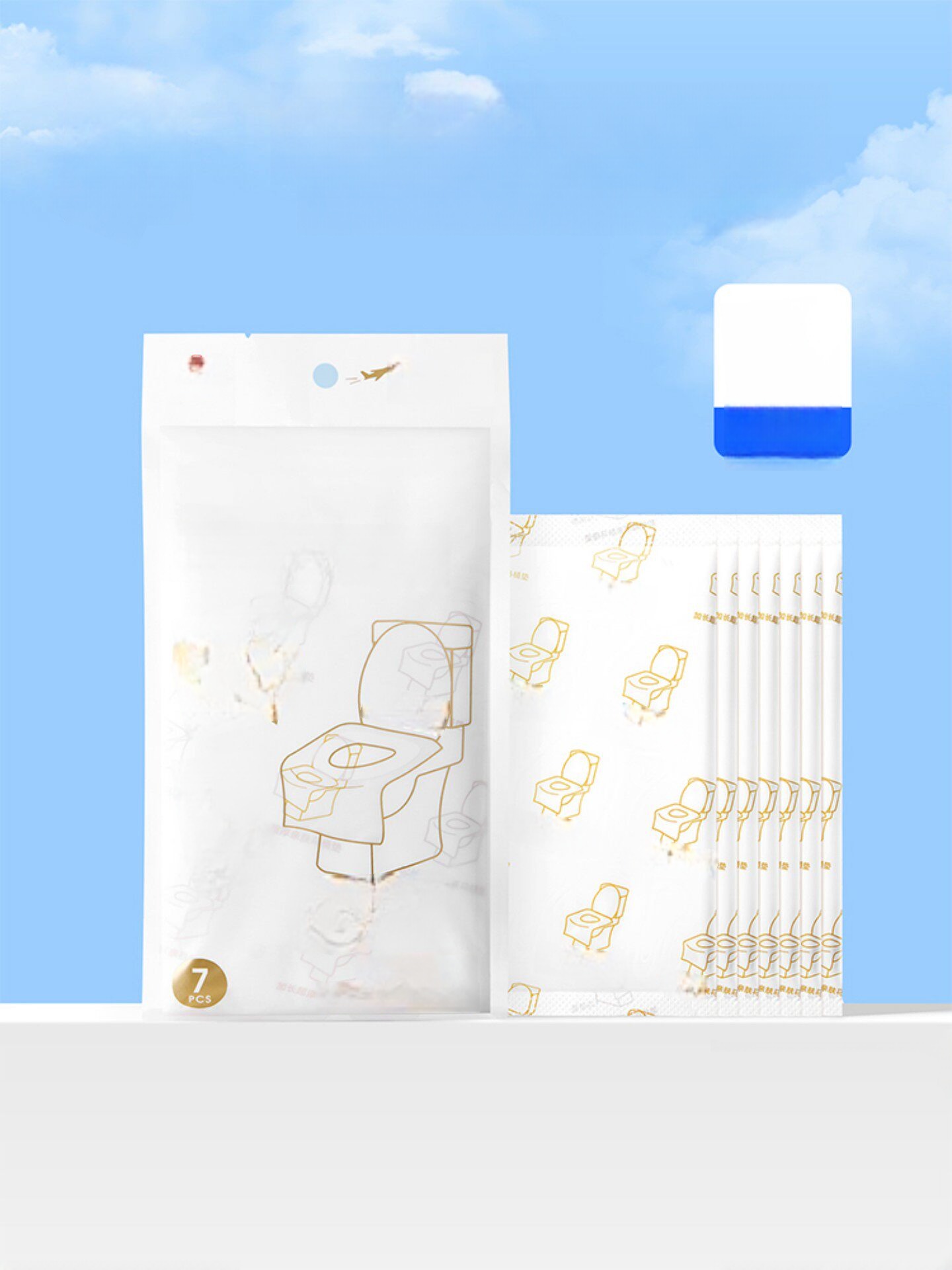 MINISO Одноразовые Накладки на Унитаз