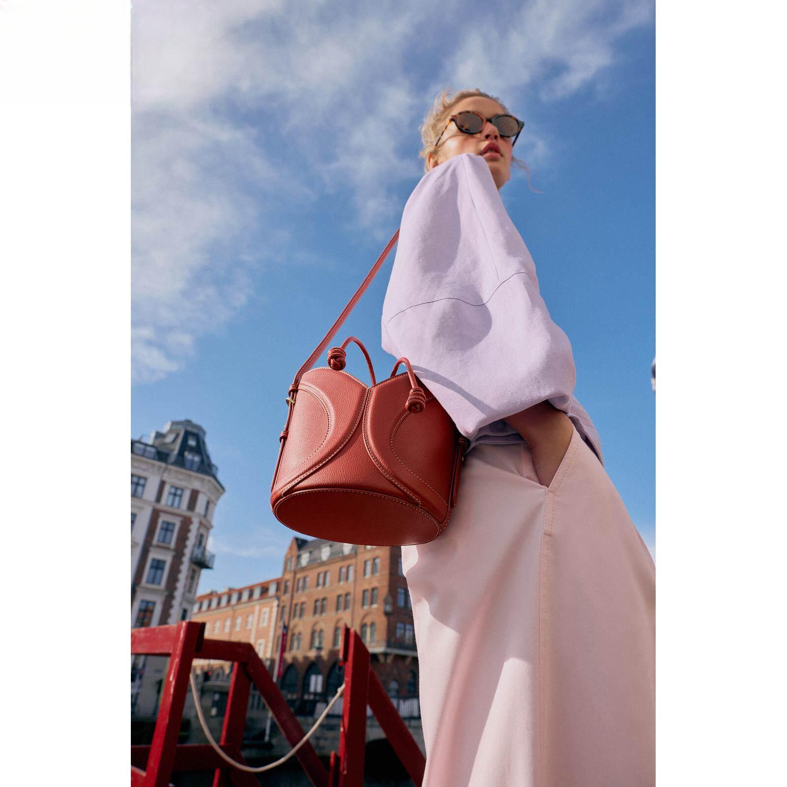 ZARA Мини сумка на шнурке через плечо 6308711